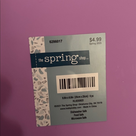 Spring Colorful Plates - Picture 3 of 4